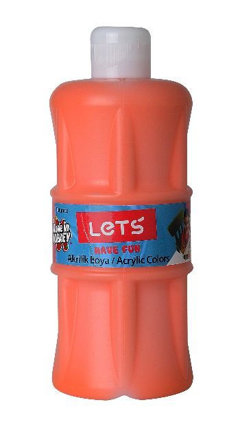 Lets Akrilik Boya 500Ml Turuncu