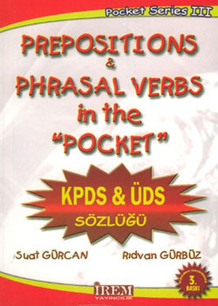 Prepositions Phrasal Verbs In The Pocket YDS Sözlüğü