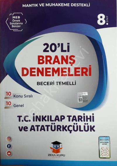 Zeka Küpü 20 li  Deneme İnkılap, Zeka Küpü Yayınları
