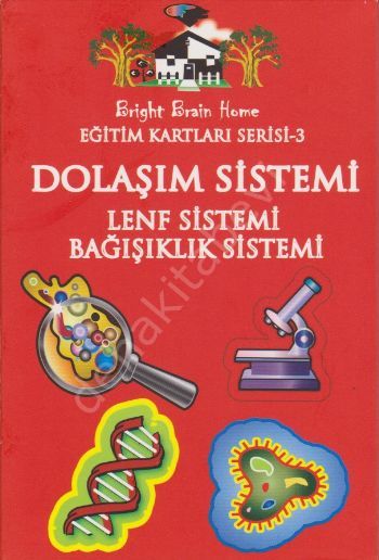 Eğitim Kartları Serisi 3 - Dolaşım Sistemi Lenf Sistemi Bağışıklık Sis, Bright Brain Home