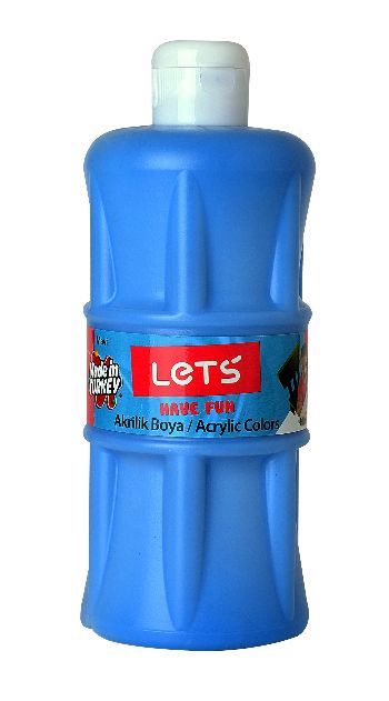 Lets Akrilik Boya 500Ml Mavi