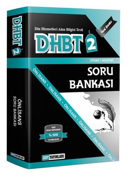 DHBT-2 ÖNLİSANS  DÜZEYİ SORU BANKASI, Ddy Yayınları