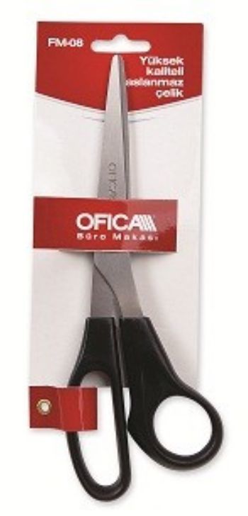 Ofica Çelik Ergonomik Büro Makası 200mm FM 08