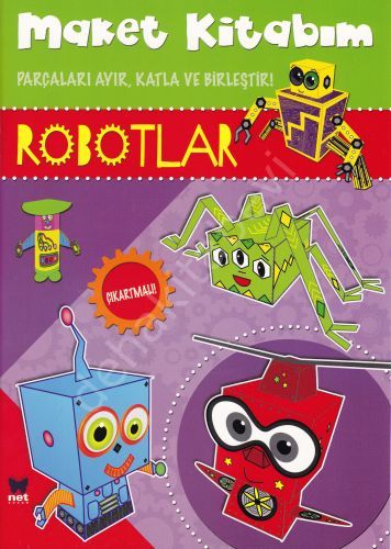 Maket Kitabım-Robotlar, Net Çocuk