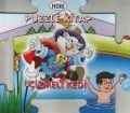 Puzzle Kitap Çizmeli Kedi, Hobi Yayınevi