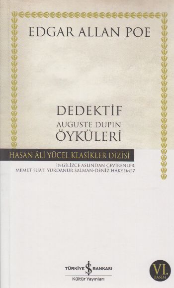 Dedektif Auguste Dupin Öyküleri, Edgar Allan Poe