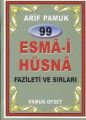 99 Esma-i Hüsna Fazileti ve Sırları (Mini Boy, Kuşe); (Dua-099), Pamuk Yayıncılık