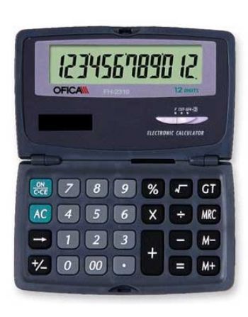 Ofica 2310 Hesap Mak.Cep Tipi 12 Hane FH 2310