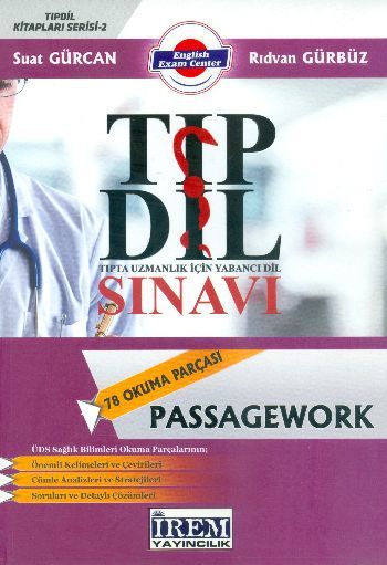 Tıpta Uzmanlık İçin Yabancı Dil Sınavı Passagework Tıp Dil Kitaplar Serisi 3