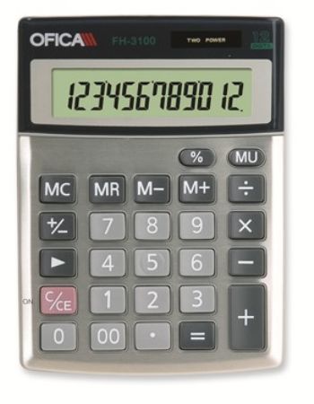 Ofica 3100 Hesap Mak.Masa Tipi 12 Hane FH 3100