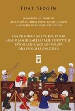 ÖNSÖZLER- FUAT SEZGİN