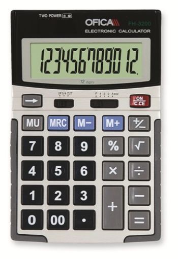 Ofica 3200 Hesap Mak.Masa Tipi 12 Hane FH 3200