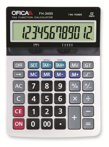 Ofica 3450 Hesap Mak.Masa Tipi 12 Hane FH 3450