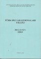 Türk Dili Araştırmaları Yıllığı Belleten 2004 1