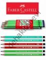 Faber Castell Köşeli Mercanlı Kurşunkalem 12'Li