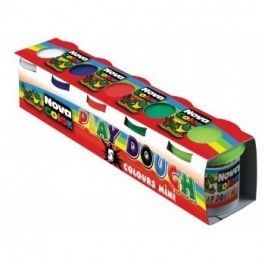 Nova Color Oyun Hamuru Mini 5'Li (5 Ayrı Kavanoz)