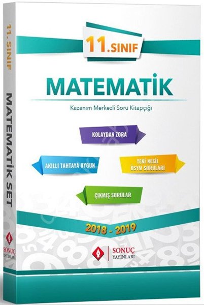 11. Sınıf Matematik Kazanım Merkezli Soru Bankası Seti, Sonuç Yayınları