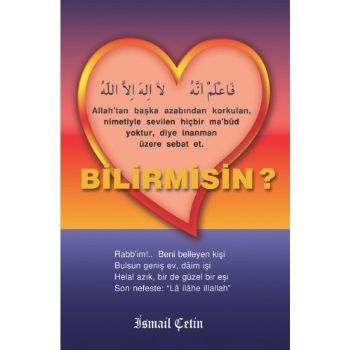 Bilirmisin?, İsmail Çetin, Dilara Yayınları