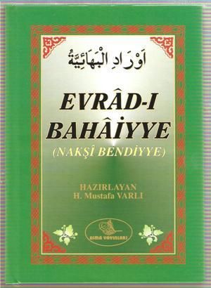 Evradı Bahaiyye, Nakşi Bendiyye, Ciltli, Esma Yayınları