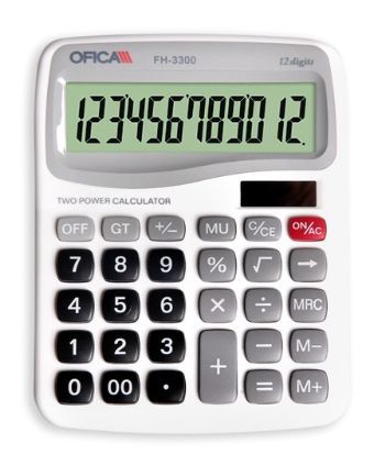 Ofica 3300 Hesap Mak.MasaTipi 12 Hane FH 3300