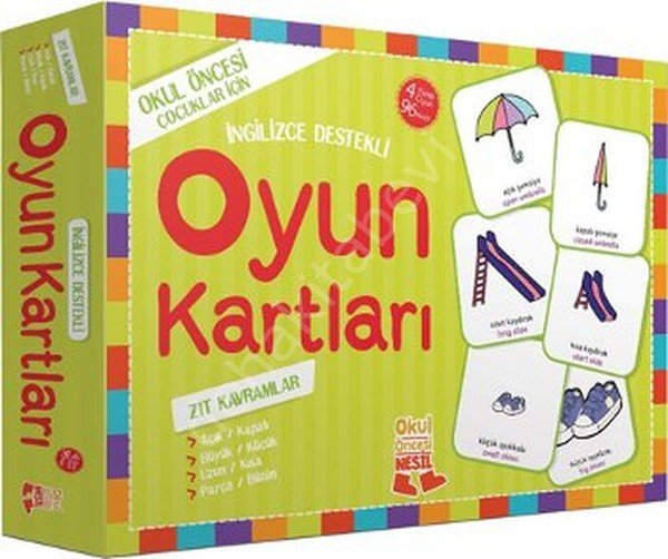 Zıt Kavramlar Oyun Kartları, Nesil Çocuk Yayınları