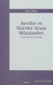 Ayetler Ve Sûreler Arası Münasebet; Saîd Havva Örneği, Araştırma Yayınları