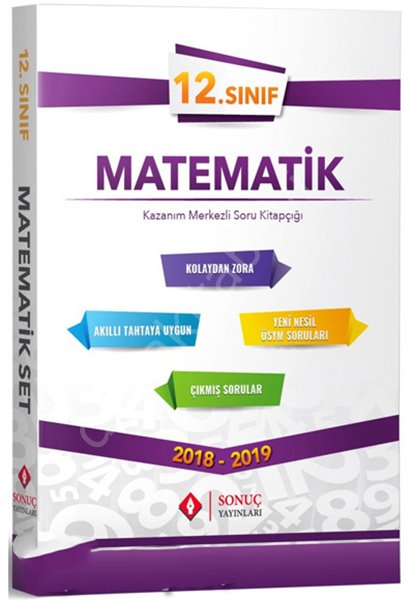12. Sınıf Matematik Kazanım Merkezli Soru Bankası Seti, Sonuç Yayınları
