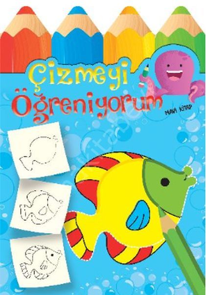 Çizmeyi Öğreniyorum Mavi Kitap, Parıltı Yayıncılık