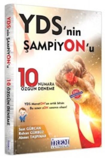 YDS'nin Şampiyonu 10 Özgün Deneme Sınavı
