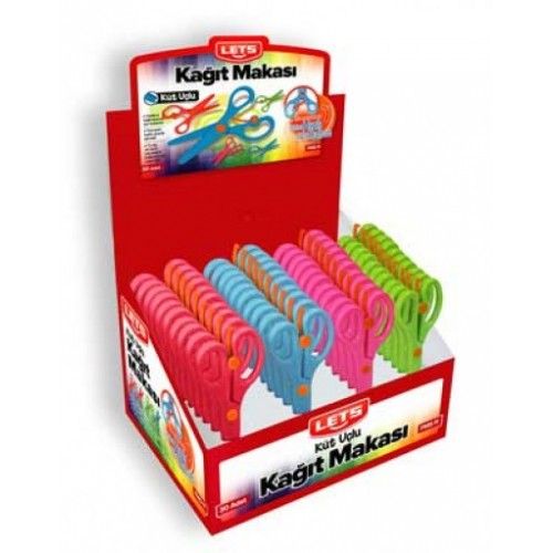 Lets Mandallı Öğreni Makası (Plastik) FMS-11 30 adet