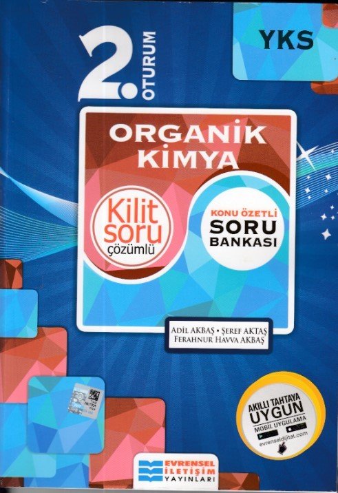 Evrensel YKS 2. Oturum Organik Kimya Konu Özetli Soru Bankası