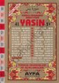 Rahle Boy  41 Yasin 2 Renk Türkçeli-Ayfa014, Ayfa Basın Yayın
