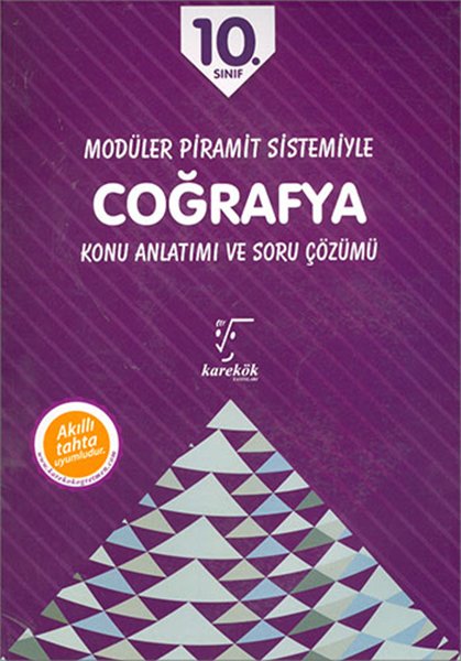 Karekök 10. Sınıf Modüler Piramit Sistemiyle Coğrafya Konu Anlatımı ve Soru Çözümü