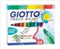 Giotto Turbo Maxi Keçeli Kalem 24'Lü Kutu