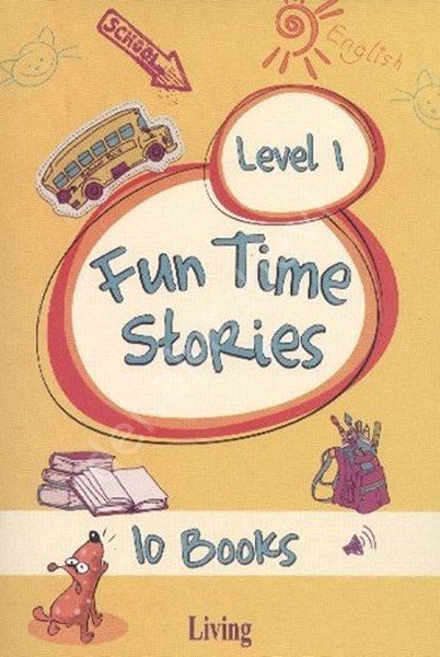 Fun Time Stories Level 1 (10 Kitap + Cd ), Living English Dict