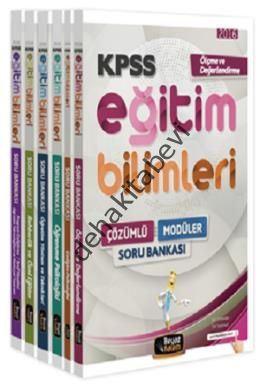2016 KPSS Eğitim Bilimleri Modüler Çözümlü Soru Bankası (6 Kitap Takım)