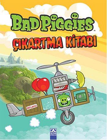 Bad Piggies Çıkartma Kitabı - Kolektif