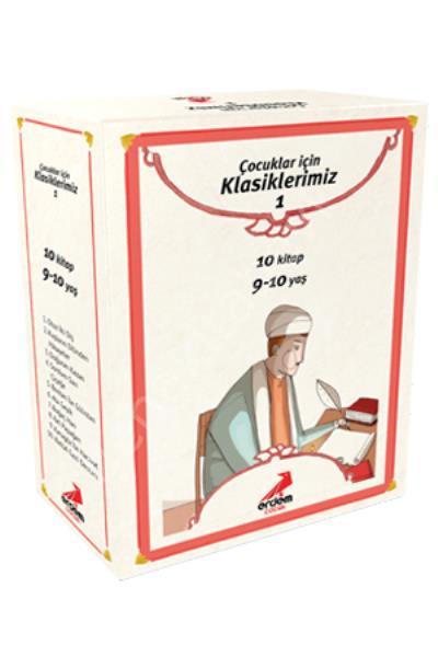 Erdem Çocuklar İçin Klasiklerimiz - 1 (10 Kitap), Erdem Çocuk