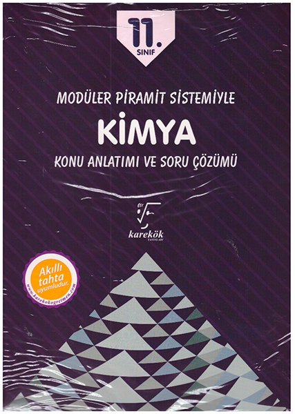 Karekök 11. Sınıf Modüler Piramit Sistemiyle Kimya Konu Anlatımı ve Soru Çözümü (3 Kitap)