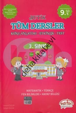 3.SINIF TÜM DESRLER K.A  BUTİK (2016)