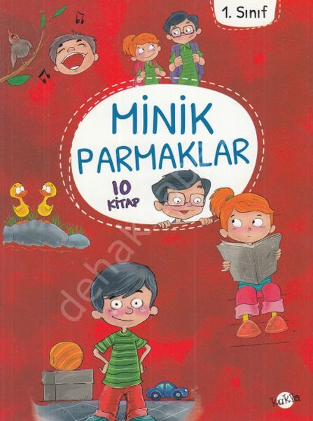 Minik Parmaklar (Düz Yazı ) 1.Snf 10 Kitap, Kukla Yayınları