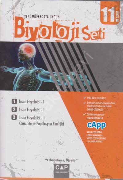 11.Sınıf Anadolu Biyoloji Seti -2019-20, Çap Yayınları