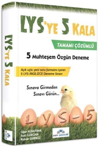 İrem LYS'ye 5 Kala Tamamı Çözümlü 5 Muhteşem Özgün Deneme