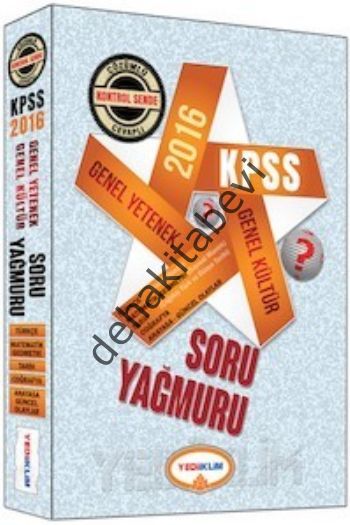2016 KPSS Genel Yetenek Genel Kültür Soru Yağmuru