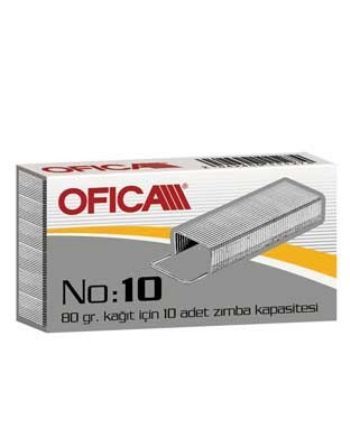 Ofica Zımba Teli No 10 Beyaz 10 Adetlik kutularda FZT 10B