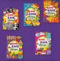 Renk Renk Dünyam Boyama Kitabı Şekilli 5 Kitap, Ema Çocuk