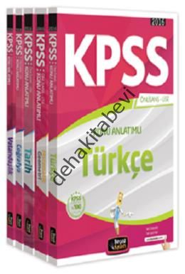 2016 KPSS Önlisans-Lise Konu Anlatımlı (5 Kitap Takım)
