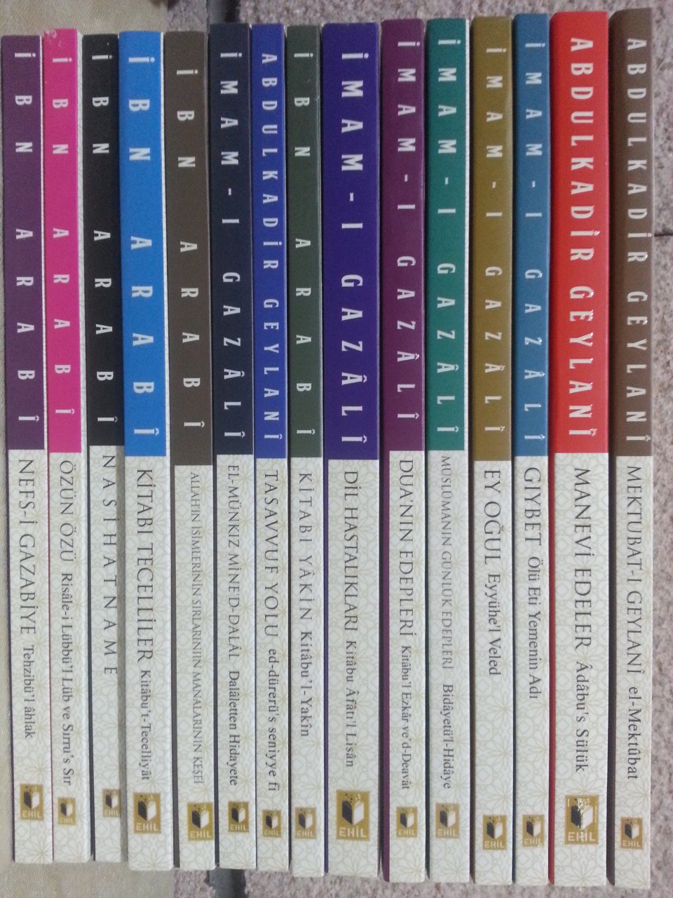 Tasavvuf Kitapları Seti, 15 Kitap, Ehil Yayınları