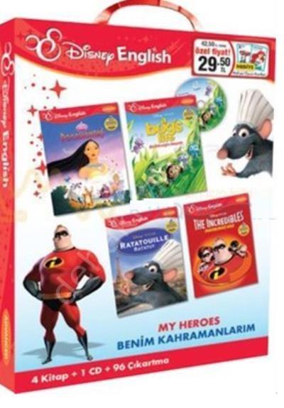Benim Kahramanlarım Özel Çantalı Set (4 Kitap-1 Cd-96 Çıkartma-18 Hafı, A.E. Yayıncılık