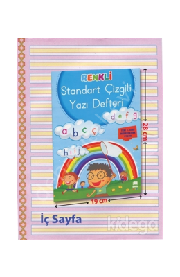Standart Çizgili Yazı Defteri A4, Ema Çocuk